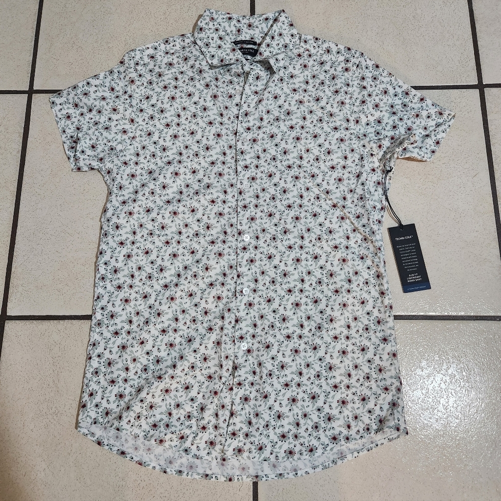 Kenneth Cole Slim Fit Dress Shirt SzS